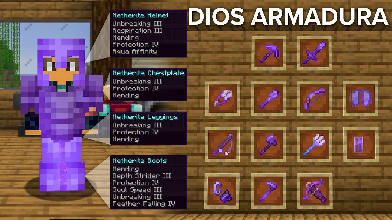 Los mejores encantamientos para armas en Minecraft: maximiza tu poder en el juego