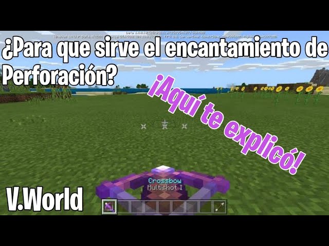 encantamientos minecraft perforacion