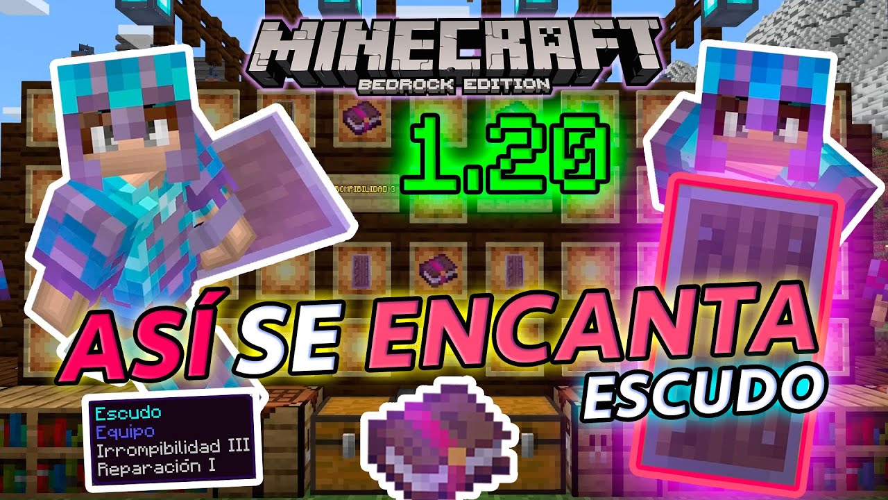 Top Encantamientos para el Escudo en Minecraft Bedrock | Guía Completa 2023 Top Encantamientos para el Escudo en Minecraft Bedrock | Guía Completa 2023