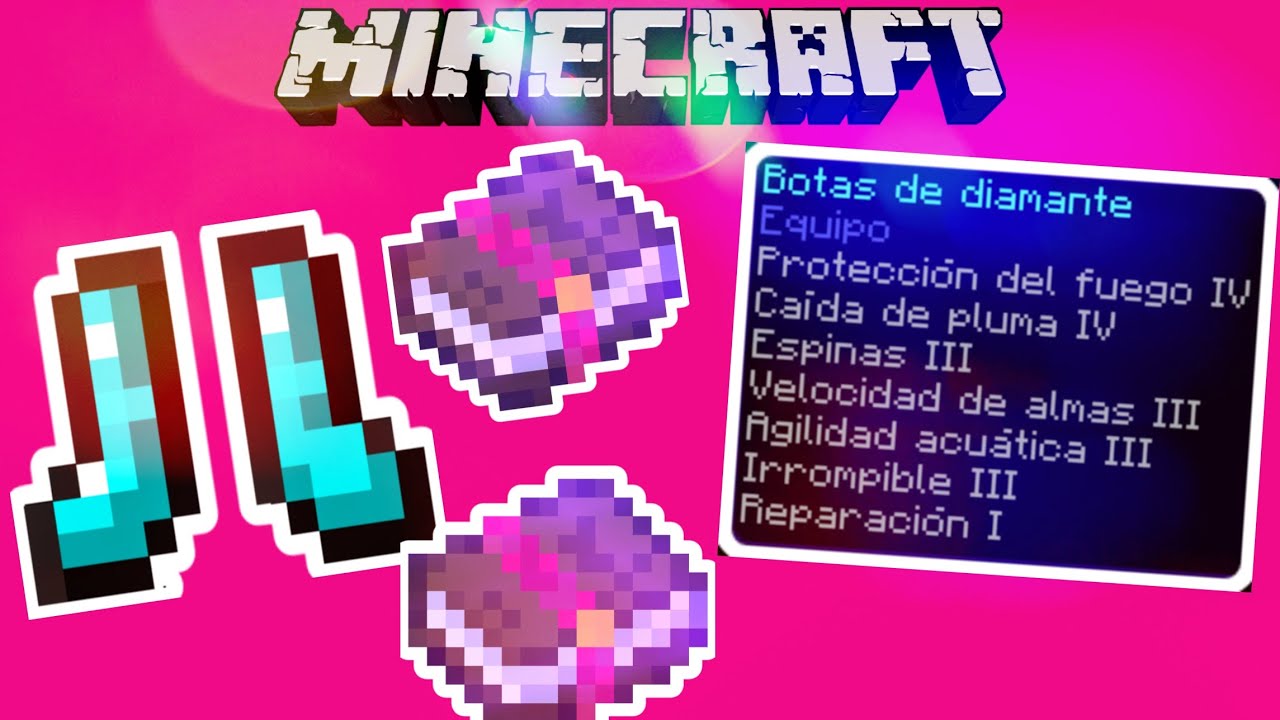 Descubre los Mejores Encantamientos para las Botas en Minecraft: ¡Da un Salto de Calidad a tu Aventura!