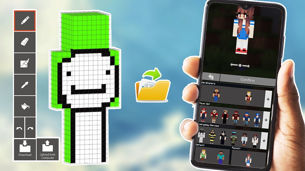 minecraft skins on android