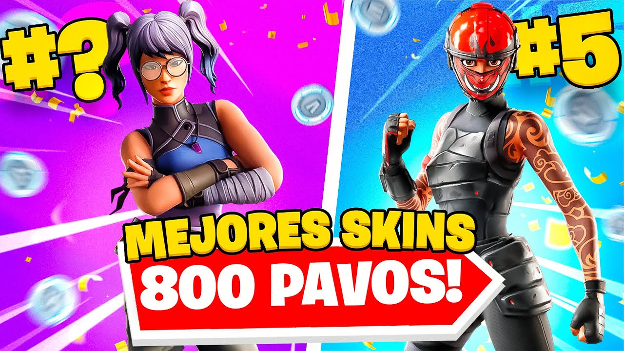 Las mejores skins Fortnite con 800 pavos: descubre las opciones más populares en Minecraft