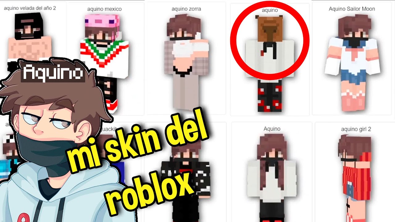 skins minecraft aquino