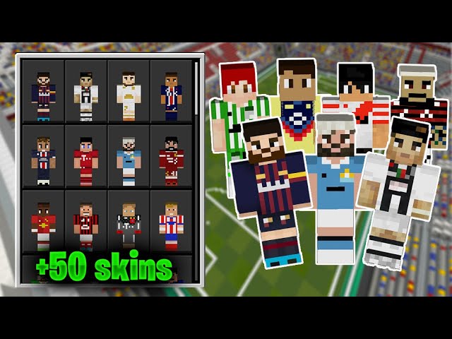 skins minecraft boca juniors