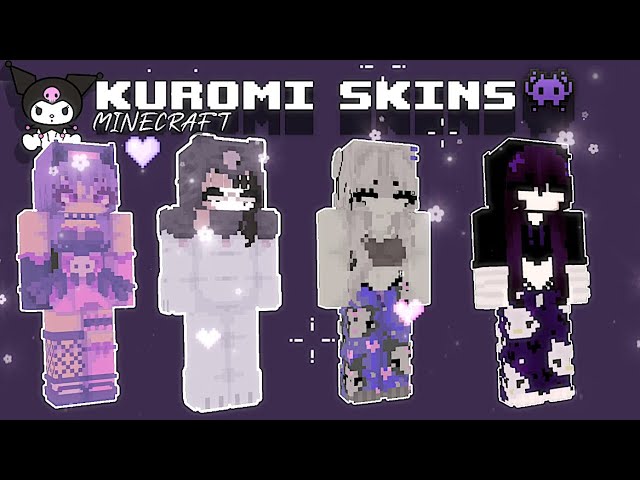 skins minecraft kuromi