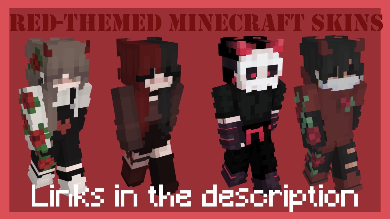 Descubre los mejores skins Minecraft rojo: ¡Personaliza tu juego con estas increíbles opciones!