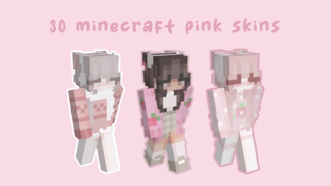 skins minecraft rosa