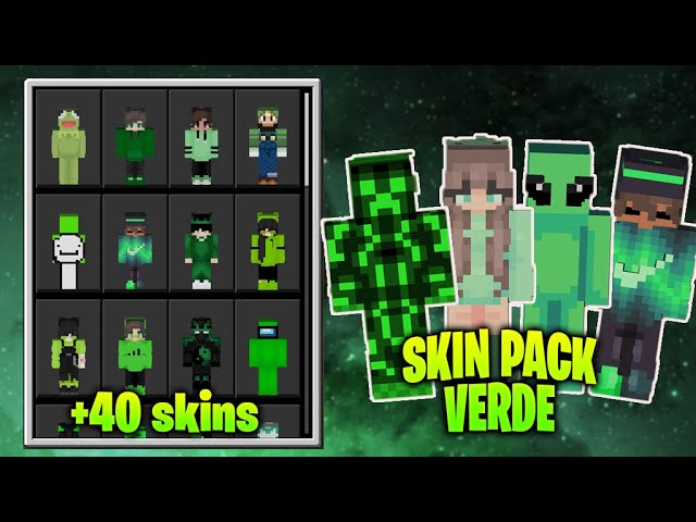 skins minecraft verde