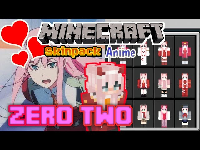 Descubre las mejores skins de Zero Two para Minecraft en nuestra selección exclusiva